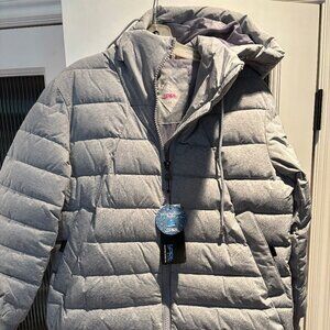 BRAND NEW Spire Women's Modern Fit Heavyweight Long Puffer Jacket w/ Hood